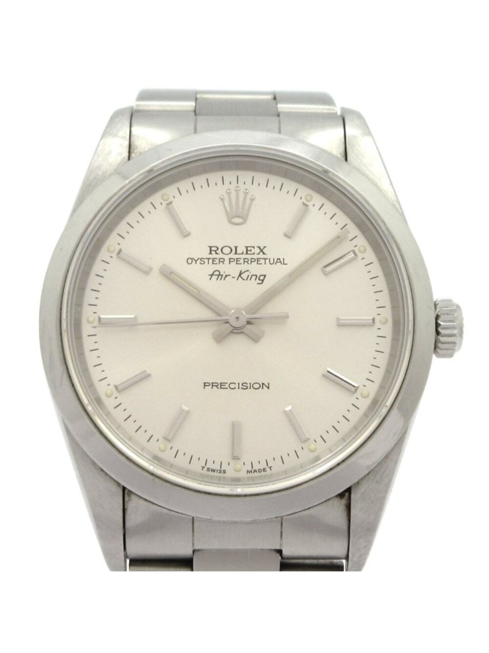 Rolex Watch Air King SS Silver
